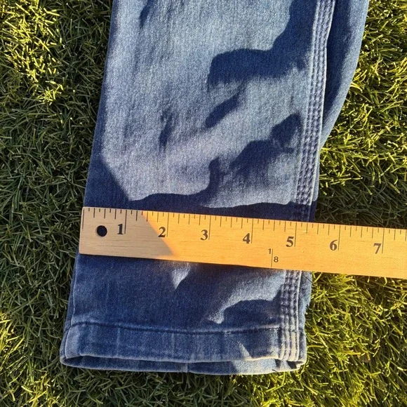 Vintage Y2K Fashion Wear Jeans 26x33 Denim Faded Slim Skinny Jeans Embroidered - Picture 5 of 10